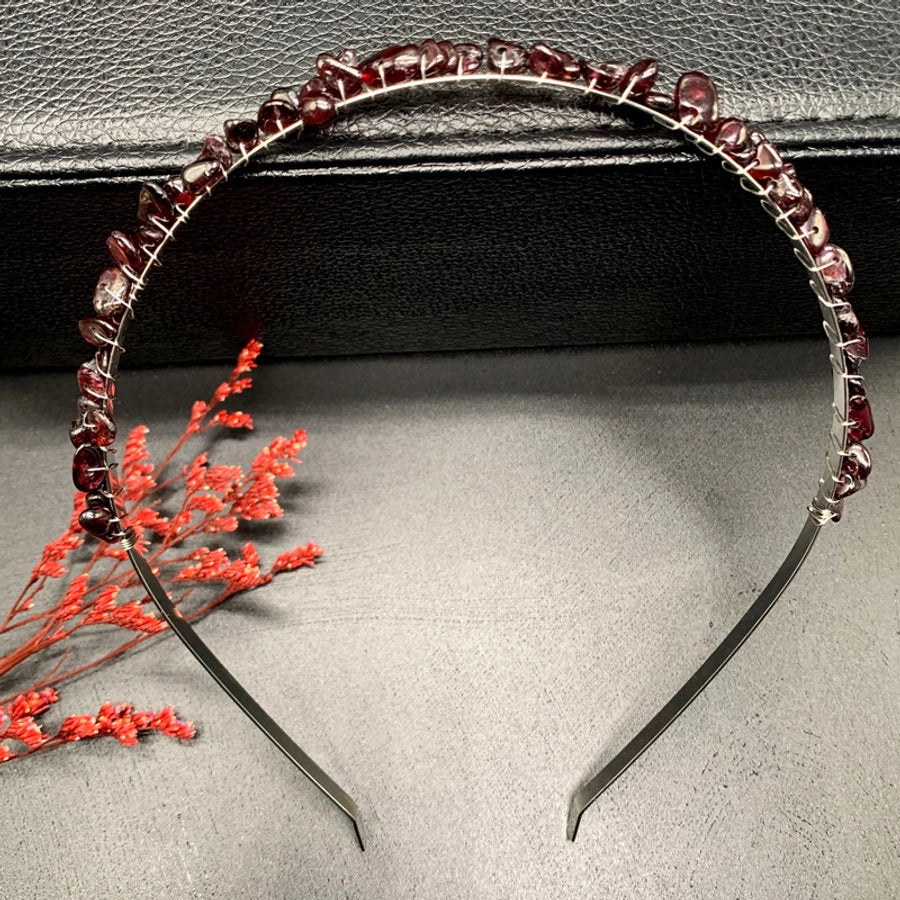 fashion u shape artificial crystal hair band 1 piece