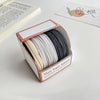 women's simple style solid color cloth hair tie
