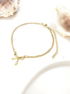 Jewelry Streetwear Bow Knot 304 Stainless Steel Plating Bracelets Anklet Necklace