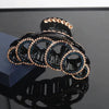 Women's Simple Style Classic Style Solid Color Alloy Inlay Rhinestones Hair Claws