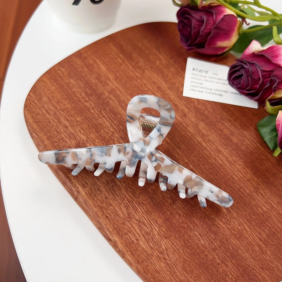 Women's Casual Marble Acetic acid sheets Hair Claws