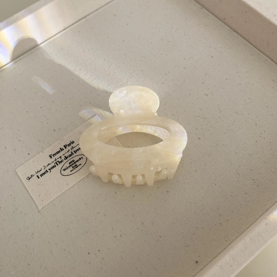 Women's Elegant Streetwear Geometric Acetic acid sheets Hair Claws