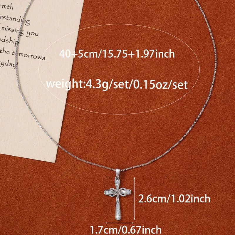 Elegant Animal Cross Butterfly Copper Alloy Pendant Necklaces Wholesale