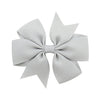 fashion baby v-shaped ribbed ribbon bow hairpin hair accessories