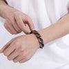 Vintage Style Geometric 304 Stainless Steel 18K Gold Plated Unisex Bracelets