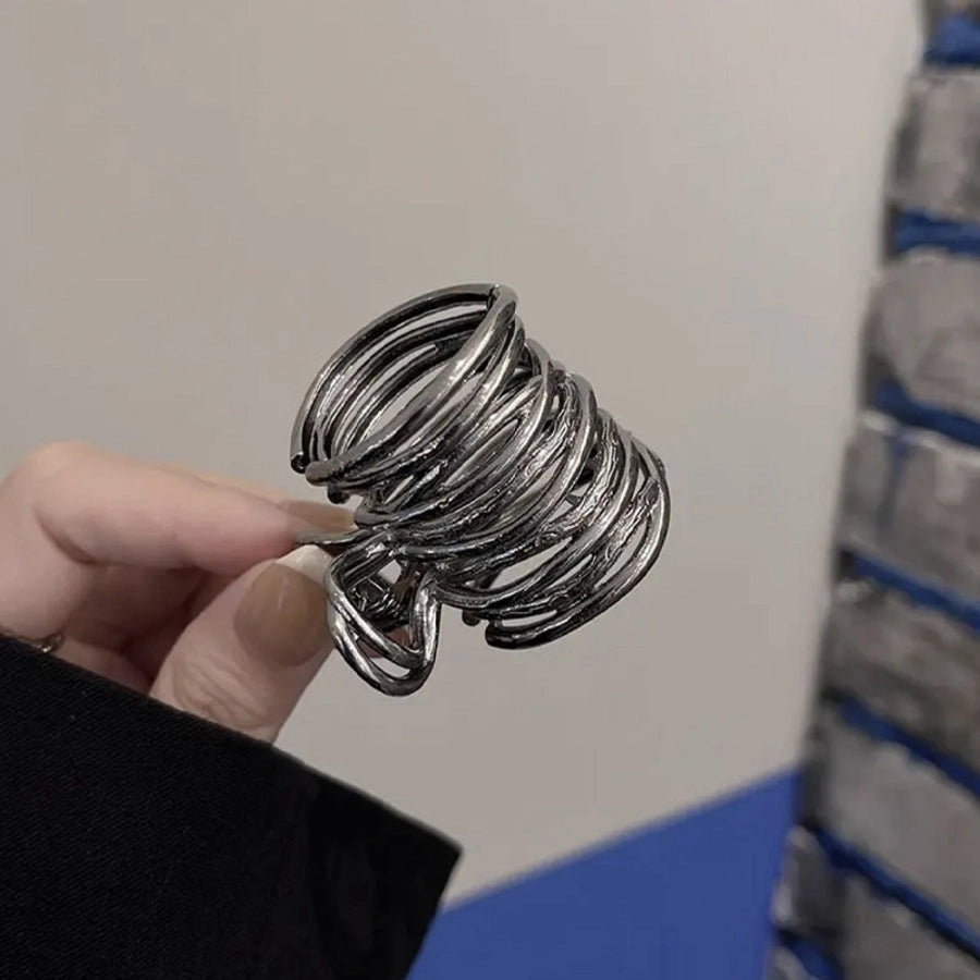 Women's Casual Simple Style Solid Color Alloy Hair Claws