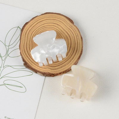Women's Simple Style Marble Plastic Hair Claws