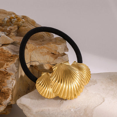 Women's Simple Style Classic Style Shell 304 Stainless Steel Hair Tie