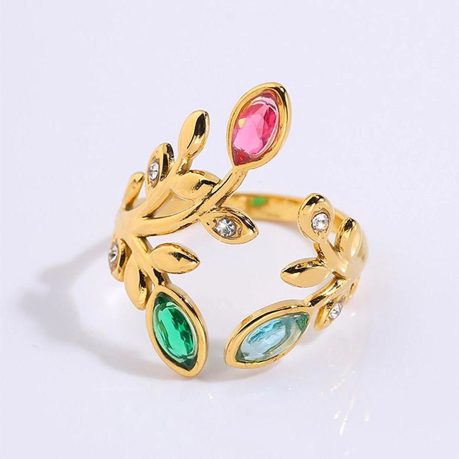 Jewelry Elegant Simple Style Shiny Geometric 304 Stainless Steel Open Rings