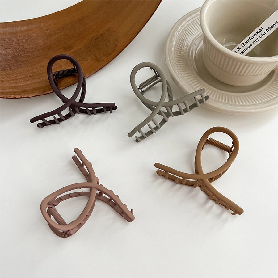 simple style geometric alloy stoving varnish hair claws