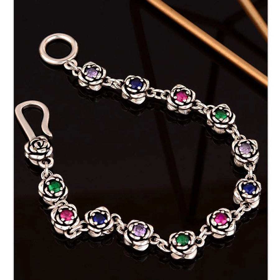 Copper Flower Necklace