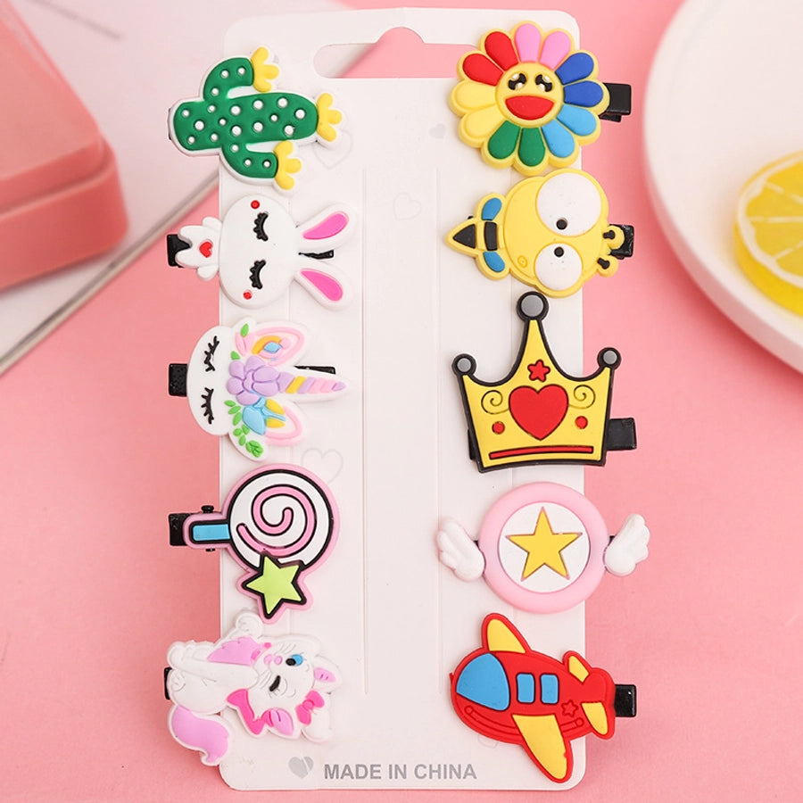 cute fruit soft clay hair clip