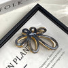 Women's Elegant Romantic Sweet Flower Acetic acid sheets Hollow Out Hair Claws