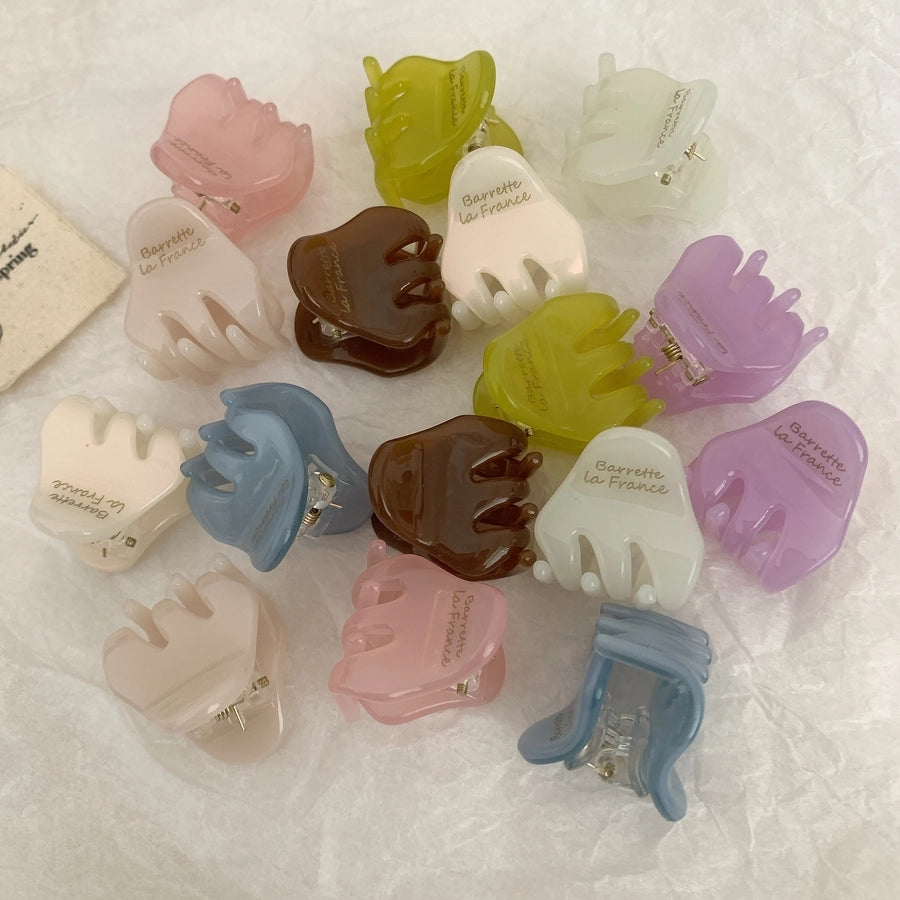 Women's Simple Style Classic Style Solid Color Acetic acid sheets Hair Claws