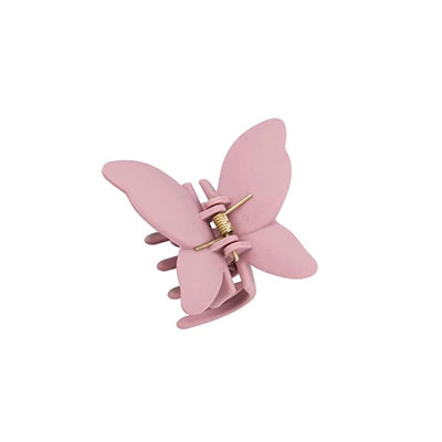 fashion butterfly plastic stoving varnish hair claws 1 piece