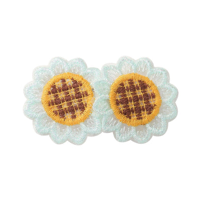 Kid'S Cute Pastoral Sunflower Flower Hair Clip