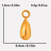 Jewelry Vintage Style Classic Style Geometric 304 Stainless Steel 18K Gold Plated Irregular Plating