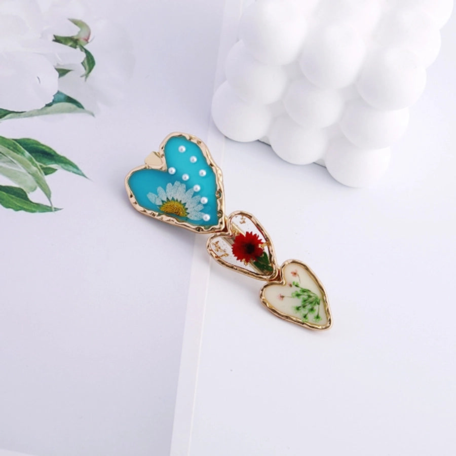 Women's Sweet Flower Alloy Hair Clip