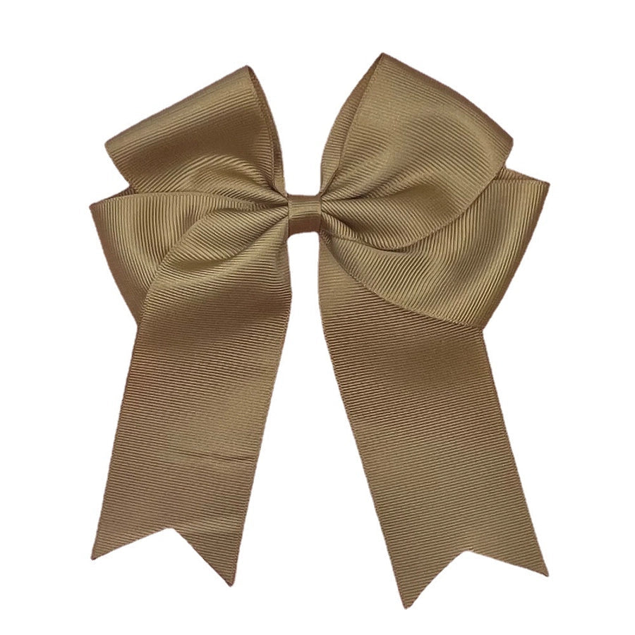 fashion solid color cloth bowknot hair clip 1 piece