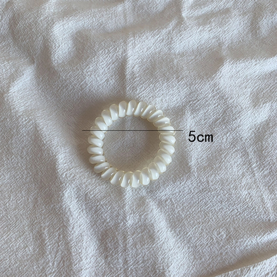 cute sweet pastoral flower rubber gauze hair tie
