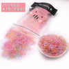 children's headdress rubber band hair tie black rubber band thickened hair rope