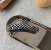 simple style solid color metal hair claws