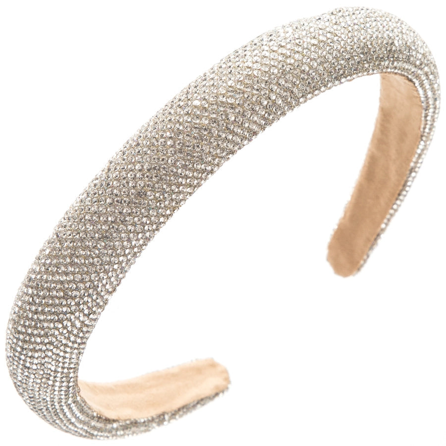 Women's Casual Vacation Classic Style Geometric Alloy Cloth Inlay Rhinestones Hair Band