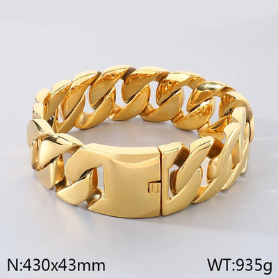 Hip-Hop Vintage Style Geometric 304 Stainless Steel 18K Gold Plated Women's Necklace