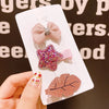 children's hairpin safety small clip hair accessories baby cloth hair clips girl little girl hairpin  cute headdress