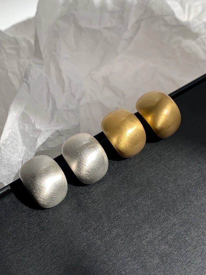 1 Pair Basic Modern Style Classic Style Water Droplets Plating Copper Ear Studs