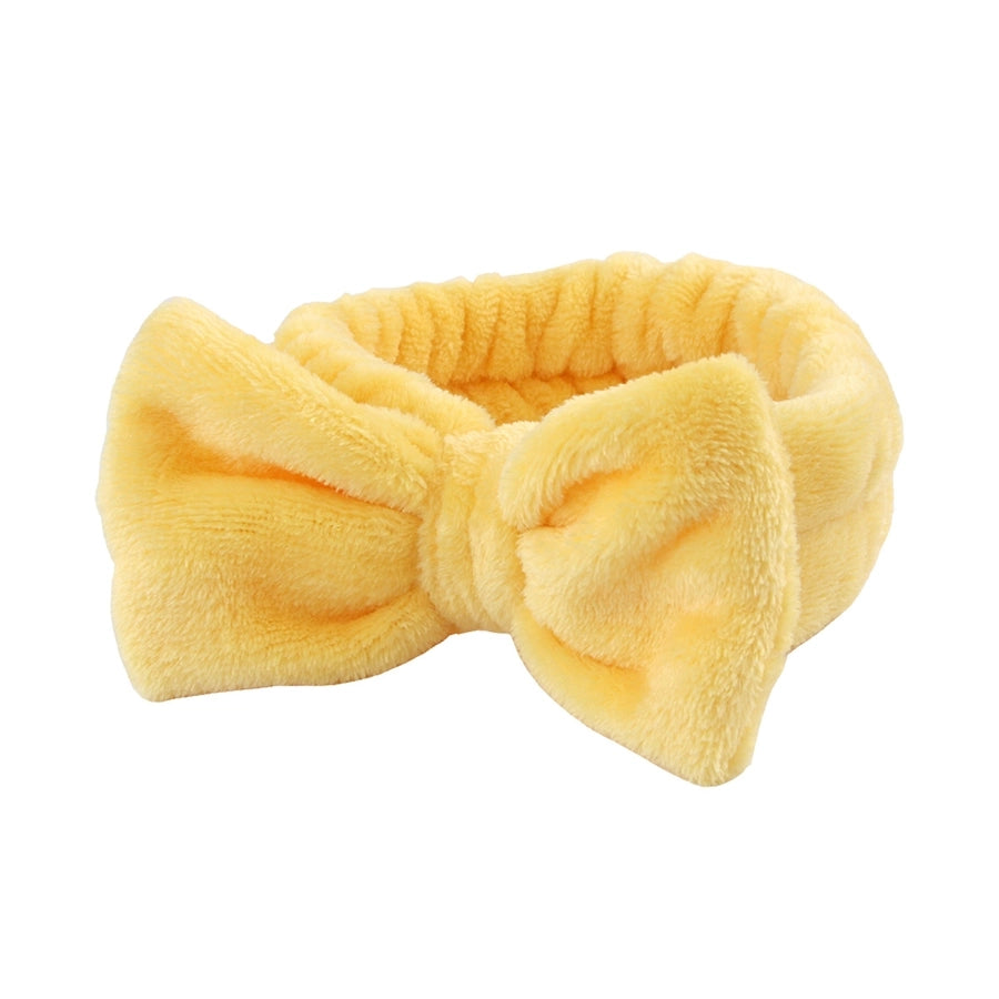 simple style bow knot cloth hair band