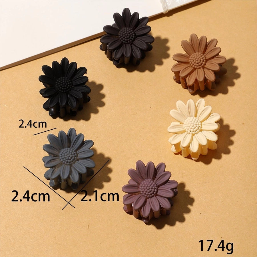 Women's Simple Style Classic Style Flower Petal Arylic Hair Clip