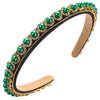 Women's Elegant Glam Round Imitation Pearl Cloth Inlay Rhinestones Hair Band