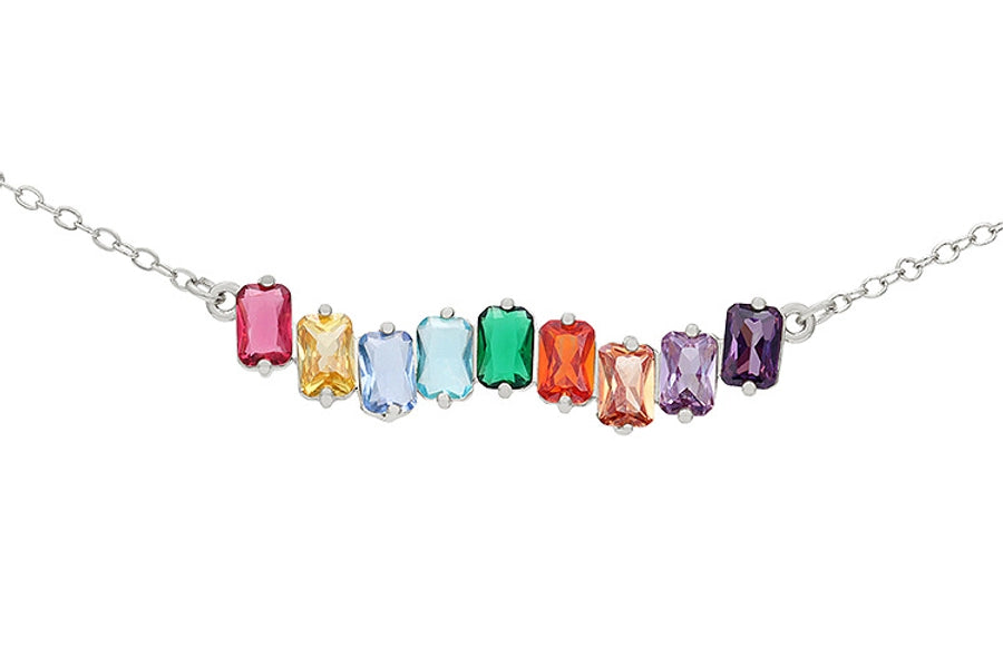 Copper Geometric Necklace