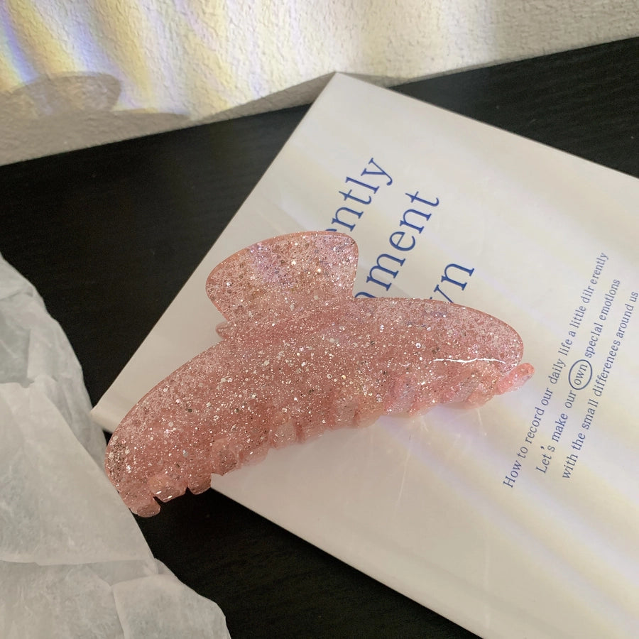 Women's Simple Style Classic Style Solid Color Arylic Hair Claws