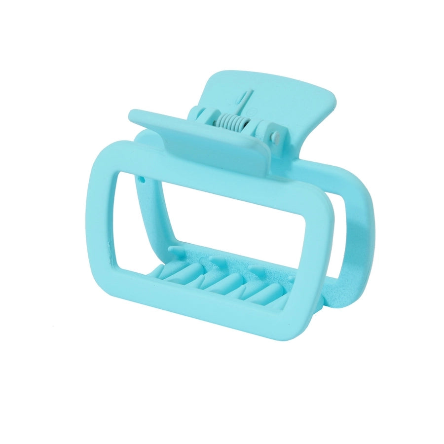 New Arrival Square Grip Spring/Summer Cream Color Shark Clip Female Back Head Updo Hair Clip