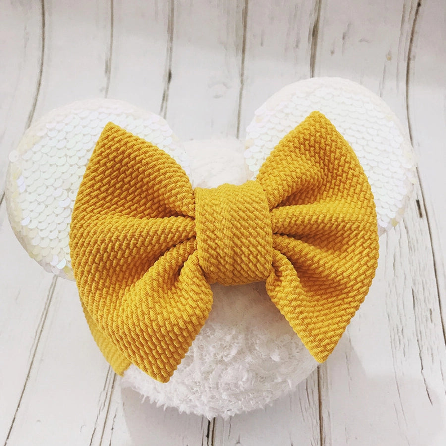 cute bow knot cloth hair band 1 piece