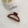 Advanced shark clip 11CM female leopard hair clip back head clip manufacturers straight XIAO color can be set