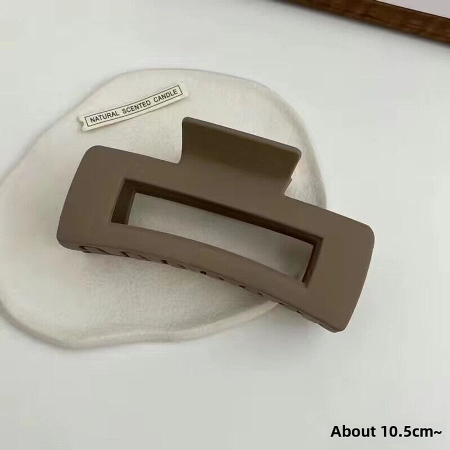 new 15CM oversized frosted hair clip female shark clip high-grade hair volume multi-head updo hair clip