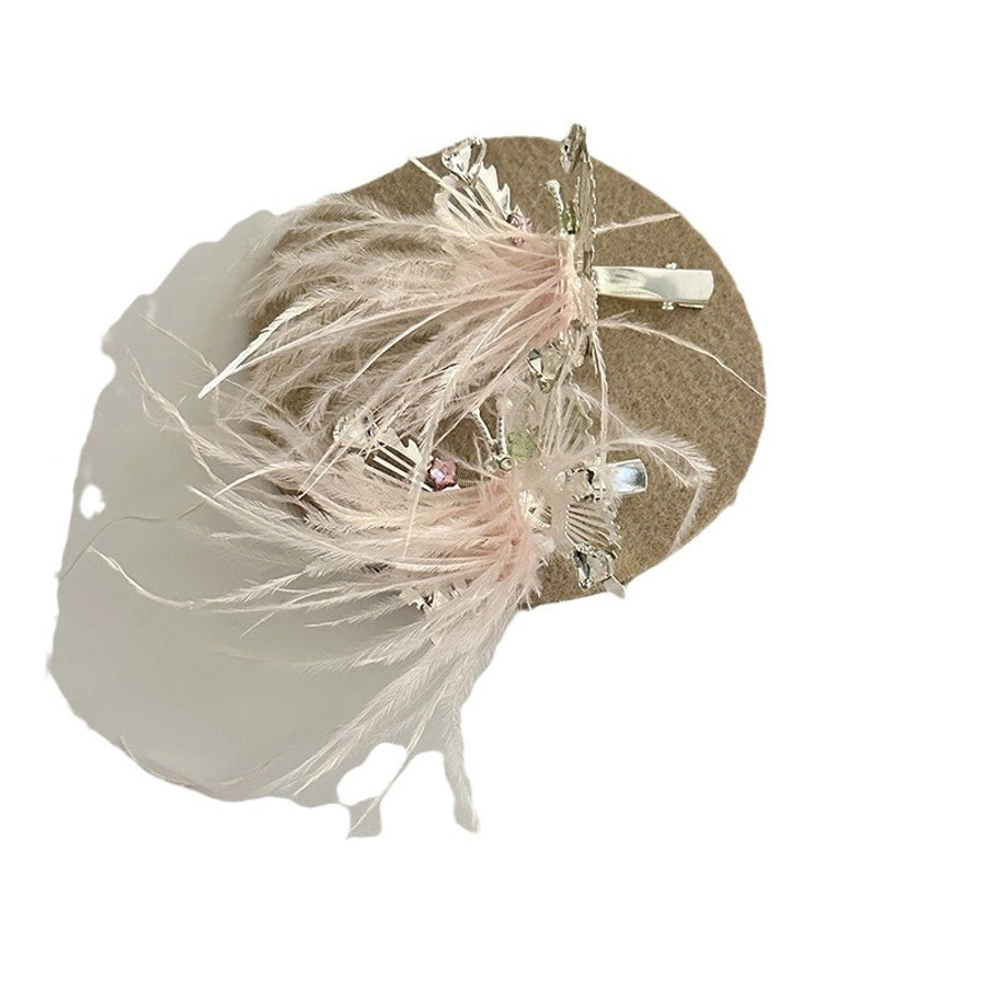 Women's Sweet Solid Color Alloy Hair Clip