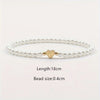 Elegant Simple Style Letter Heart Shape 304 Stainless Steel Artificial Pearl Bracelets In Bulk
