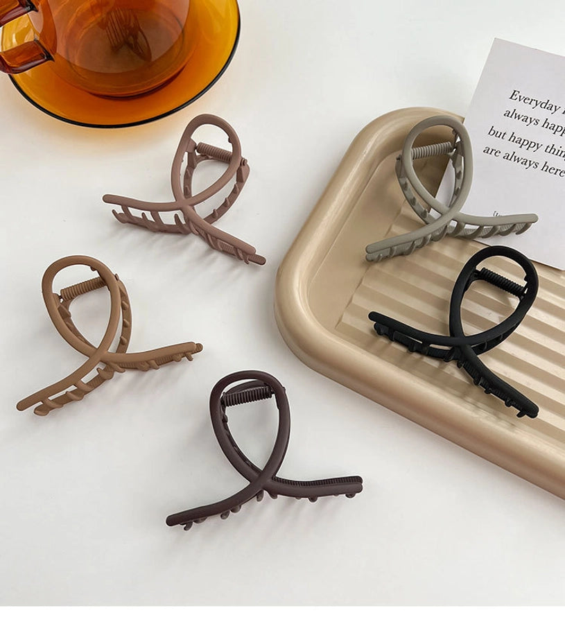 simple style geometric alloy stoving varnish hair claws