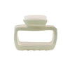 New Arrival Square Grip Spring/Summer Cream Color Shark Clip Female Back Head Updo Hair Clip