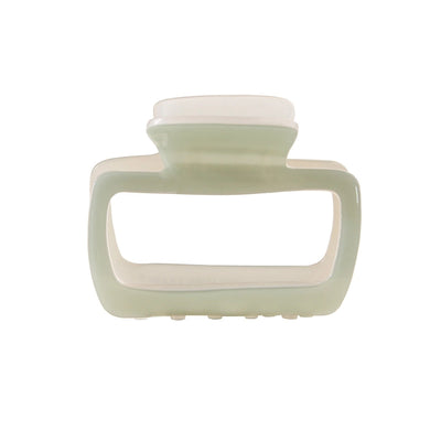 New Arrival Square Grip Spring/Summer Cream Color Shark Clip Female Back Head Updo Hair Clip