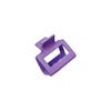 simple style solid color arylic hair claws 1 piece
