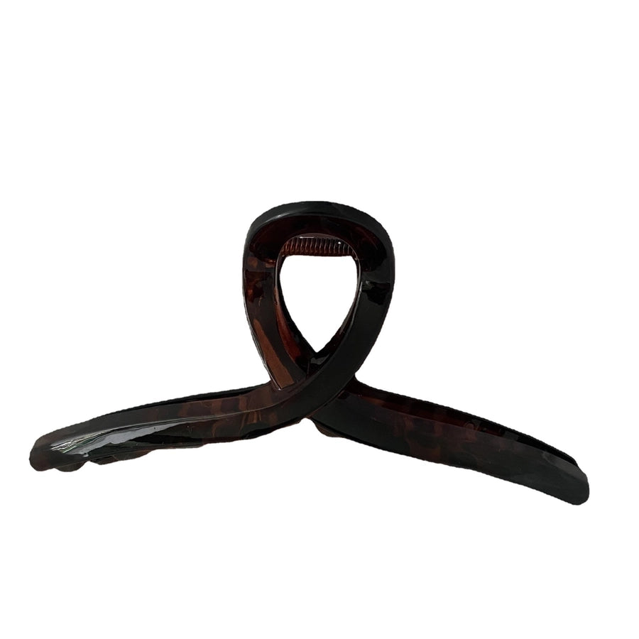 Women's Simple Style Commute IG Style Solid Color Lines Plastic Spray Paint Hair Claws