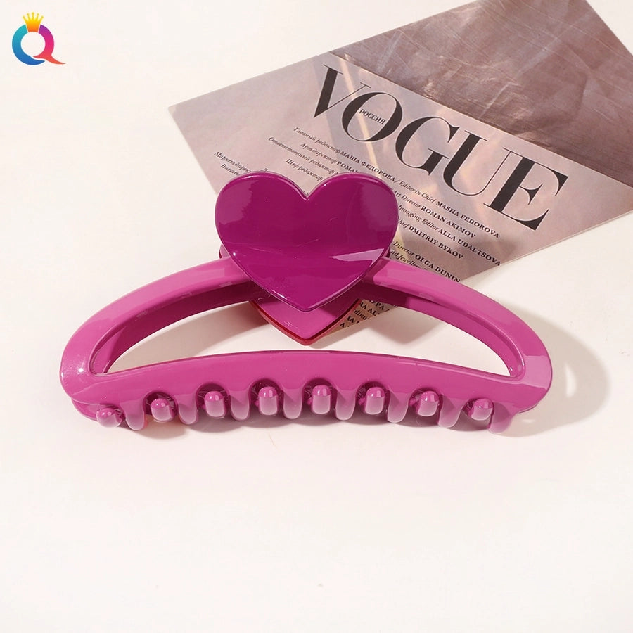 Women's Simple Style Classic Style Solid Color Acetic acid sheets Hair Claws