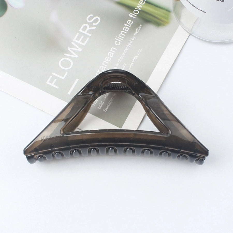 simple style triangle arylic stoving varnish hair claws 1 piece
