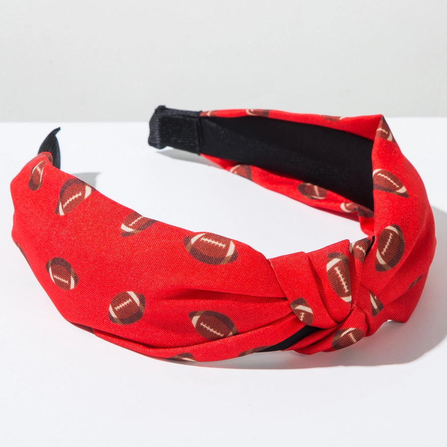 Casual Elegant Classic Style Women's Rugby Alloy Cloth Printing Fabric Hair Band