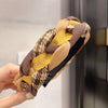 Women's Retro Printing Geometric Cloth Hair Band